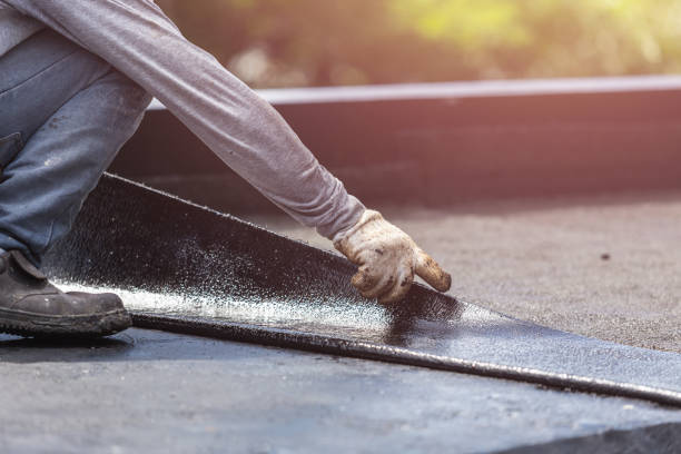Professional Emergency Waterproofing technician working in Whitehall, OH